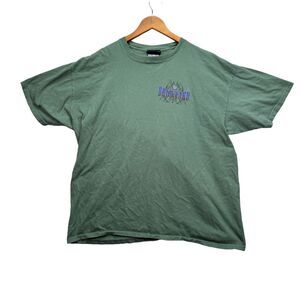 VTG Tribal Logo Brickyard 400 Inaugural Race NASCAR T-Shirt Green Size XL